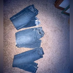 3 pairs of jeans!